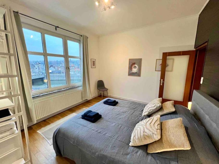 Bellevue - Grand Appartement Pour 5 Sur Les Quais De La Meuse Льєж Екстер'єр фото