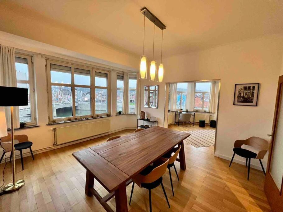 Bellevue - Grand Appartement Pour 5 Sur Les Quais De La Meuse Льєж Екстер'єр фото